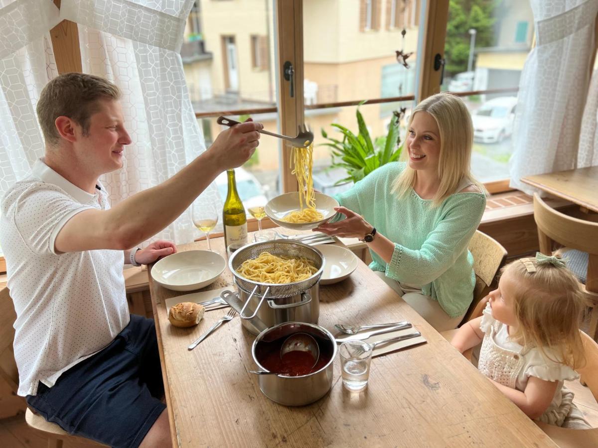 Spannort Family Home With Common Kitchen And Self Check-In Engelberg Eksteriør billede